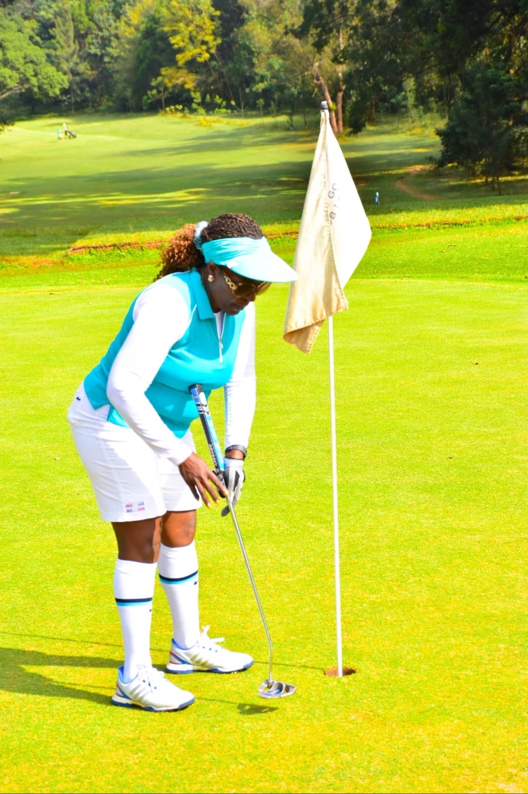 ParWorld representative supporting golf excellence